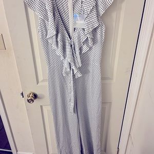 Polka dot jumpsuit